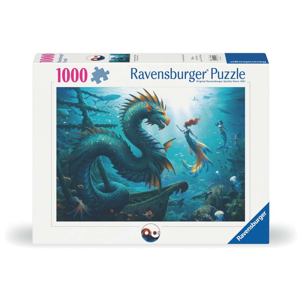 Ravensburger Puslespil – Fortryllede dybder: Dragens havfrue 1000 brikker