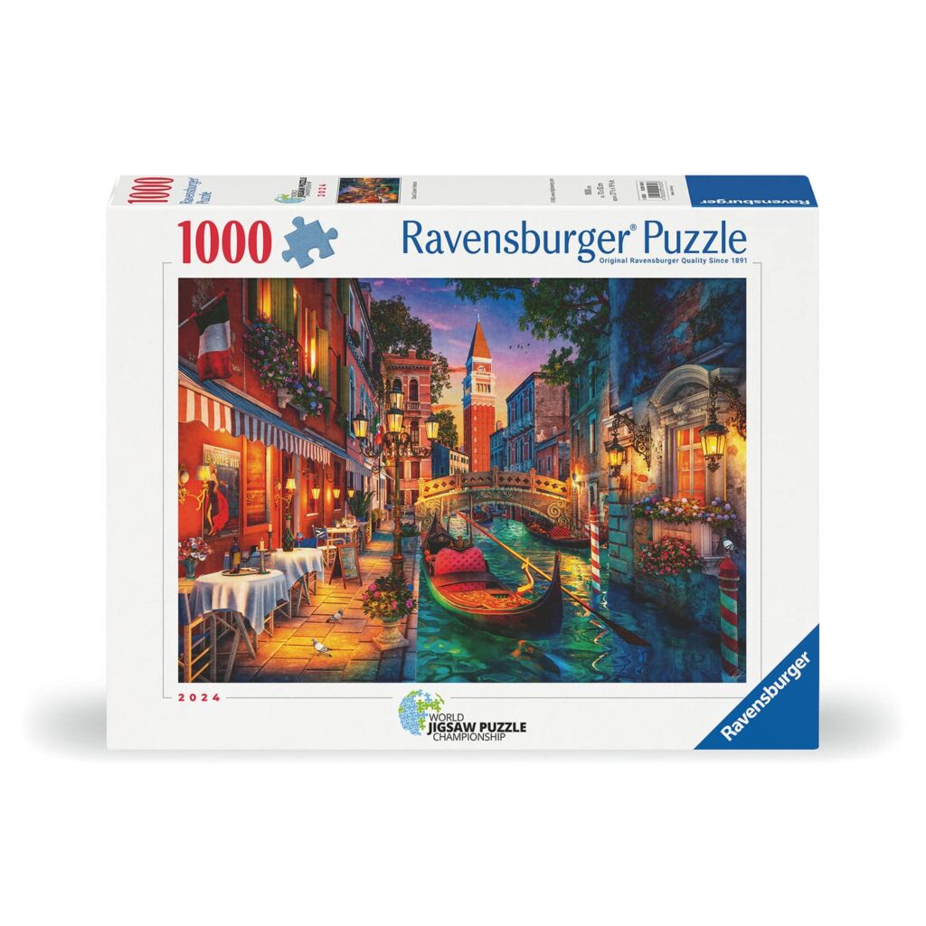 Ravensburger Puslespil – Kanalrundfart i Venedig 1000 brikker