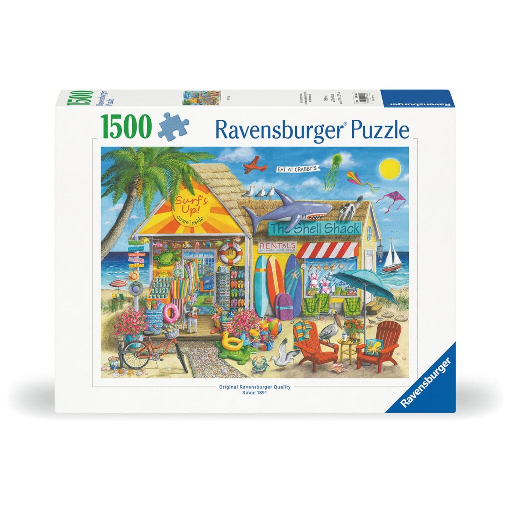 Ravensburger Puslespil – Surfer dags! 1500 brikker