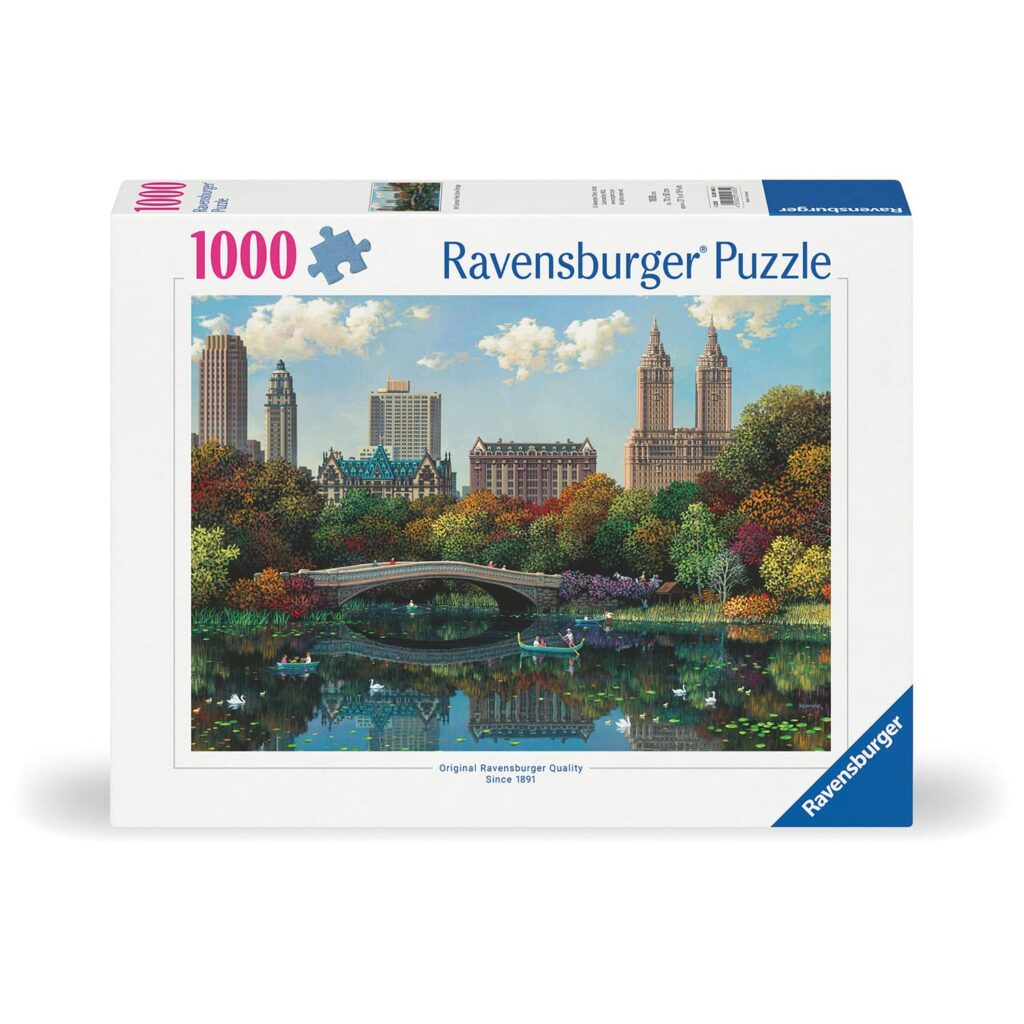 Ravensburger Puslespil – Bow Bridge i Central Park, New York 1000 brikker