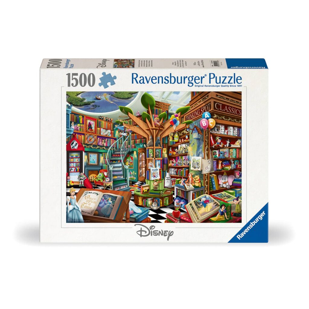 Ravensburger Puslespil – Disneys eventyrbog 1500 brikker