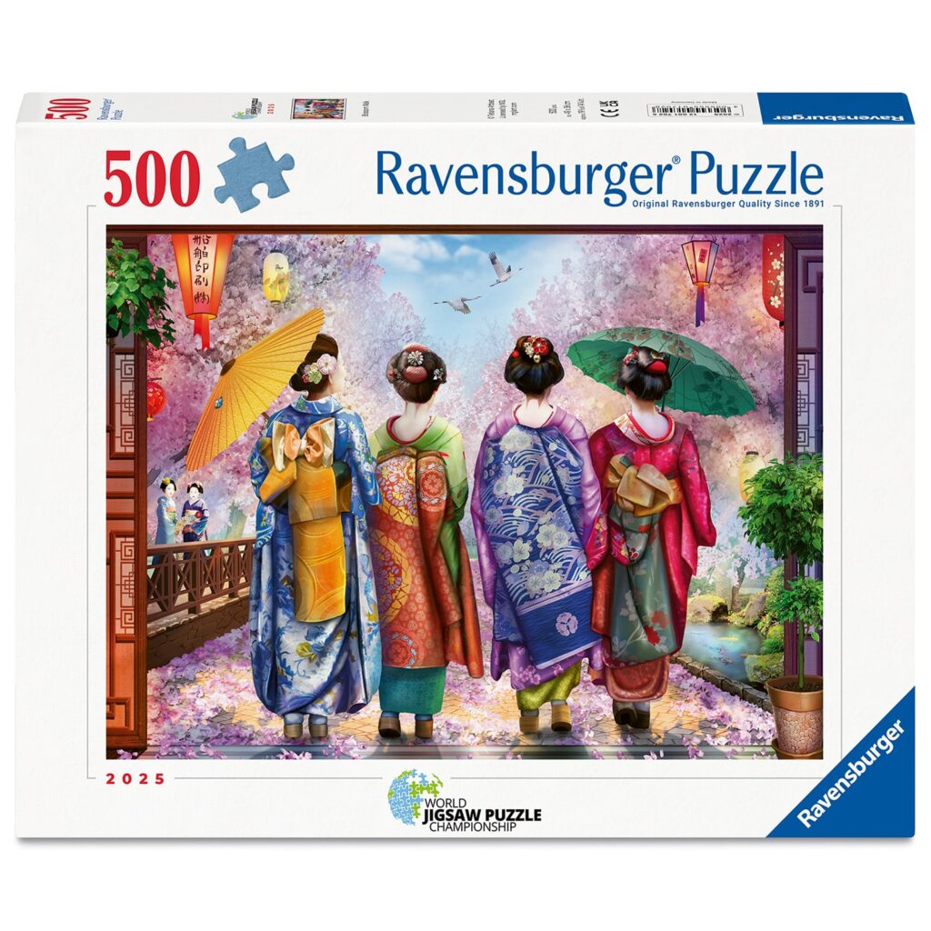 Ravensburger Puslespil – Kirsebærblomstvandring 500 brikker
