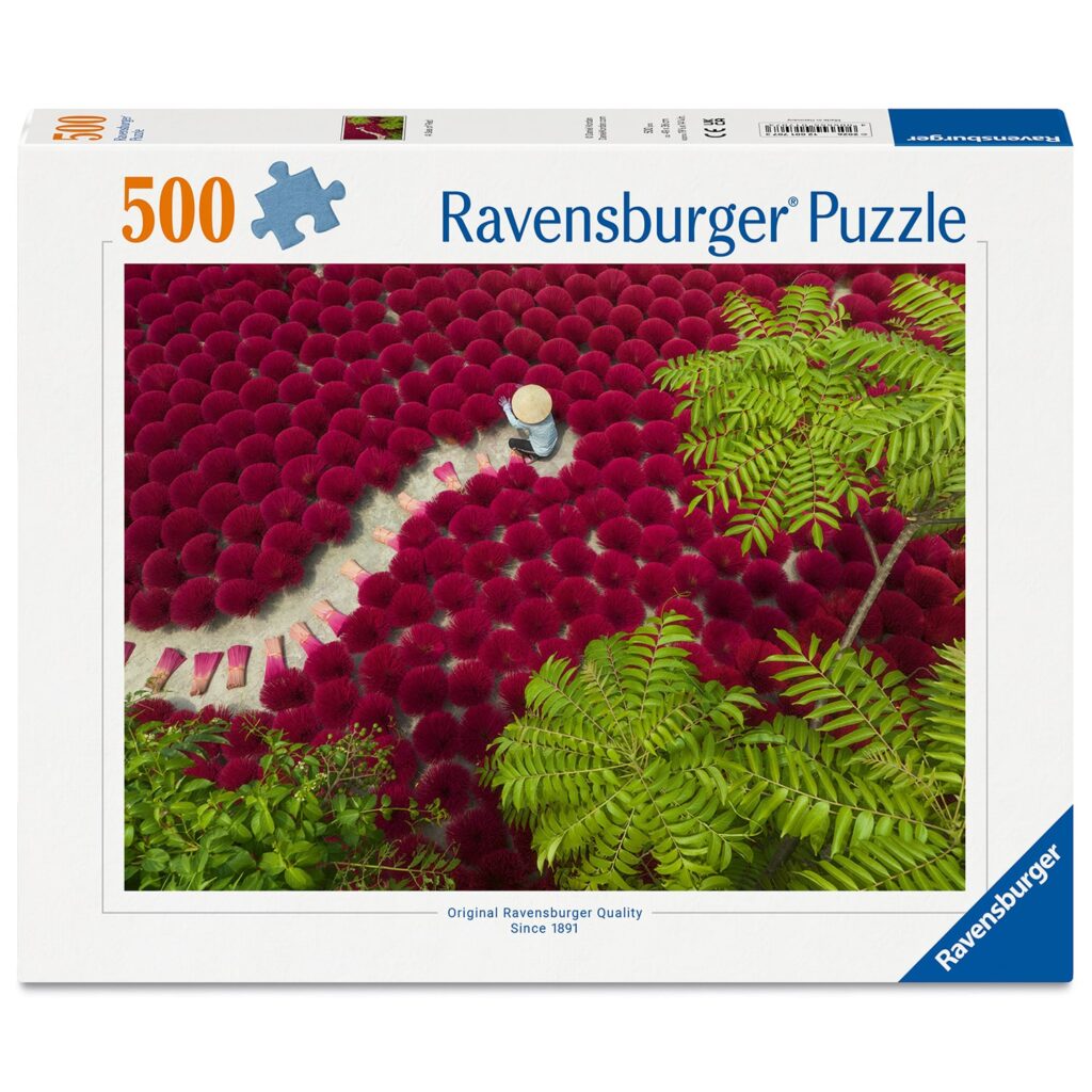 Ravensburger Puslespil – Naturens strukturer 500 brikker