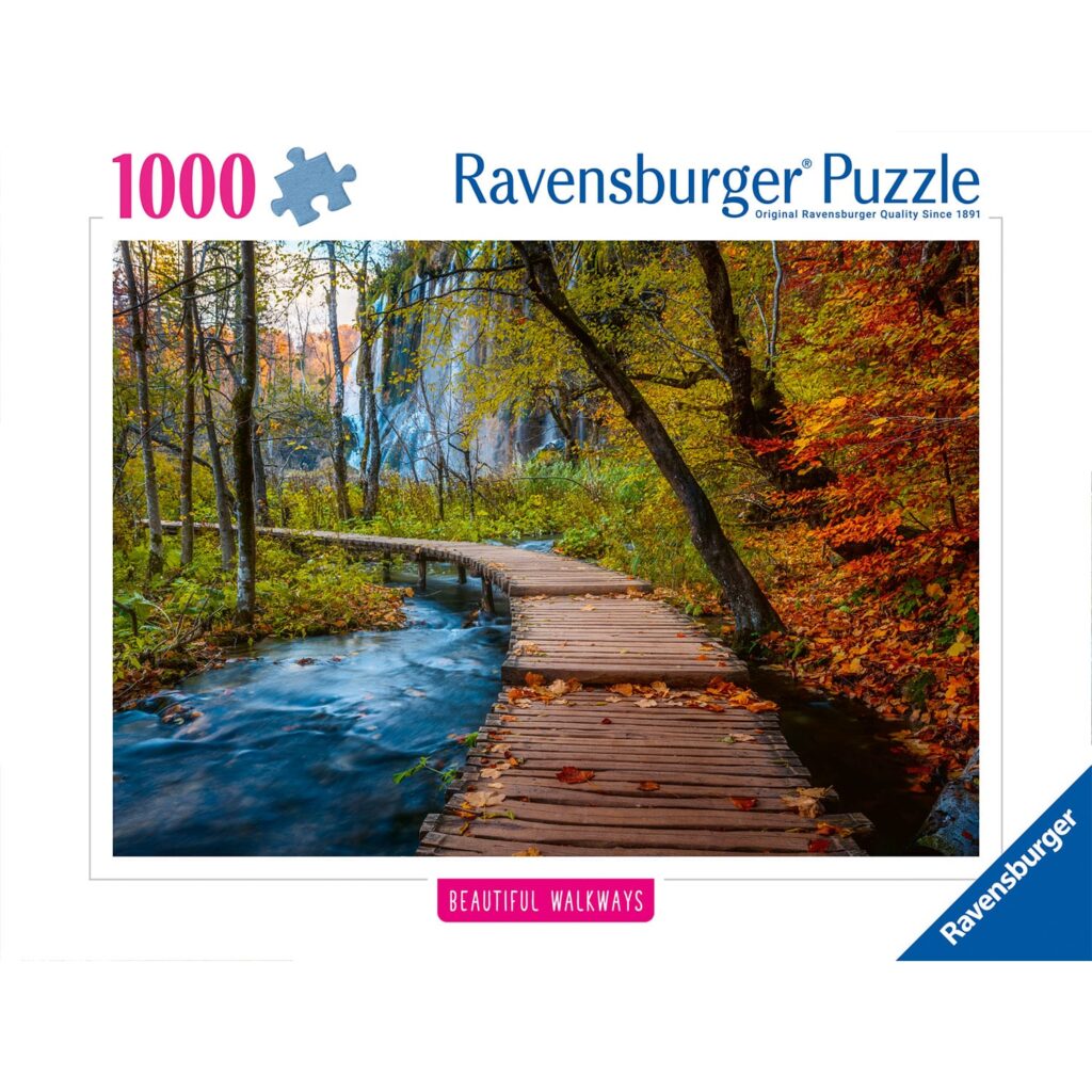 Ravensburger Puslespil – Efterårsskovsti 1000 brikker