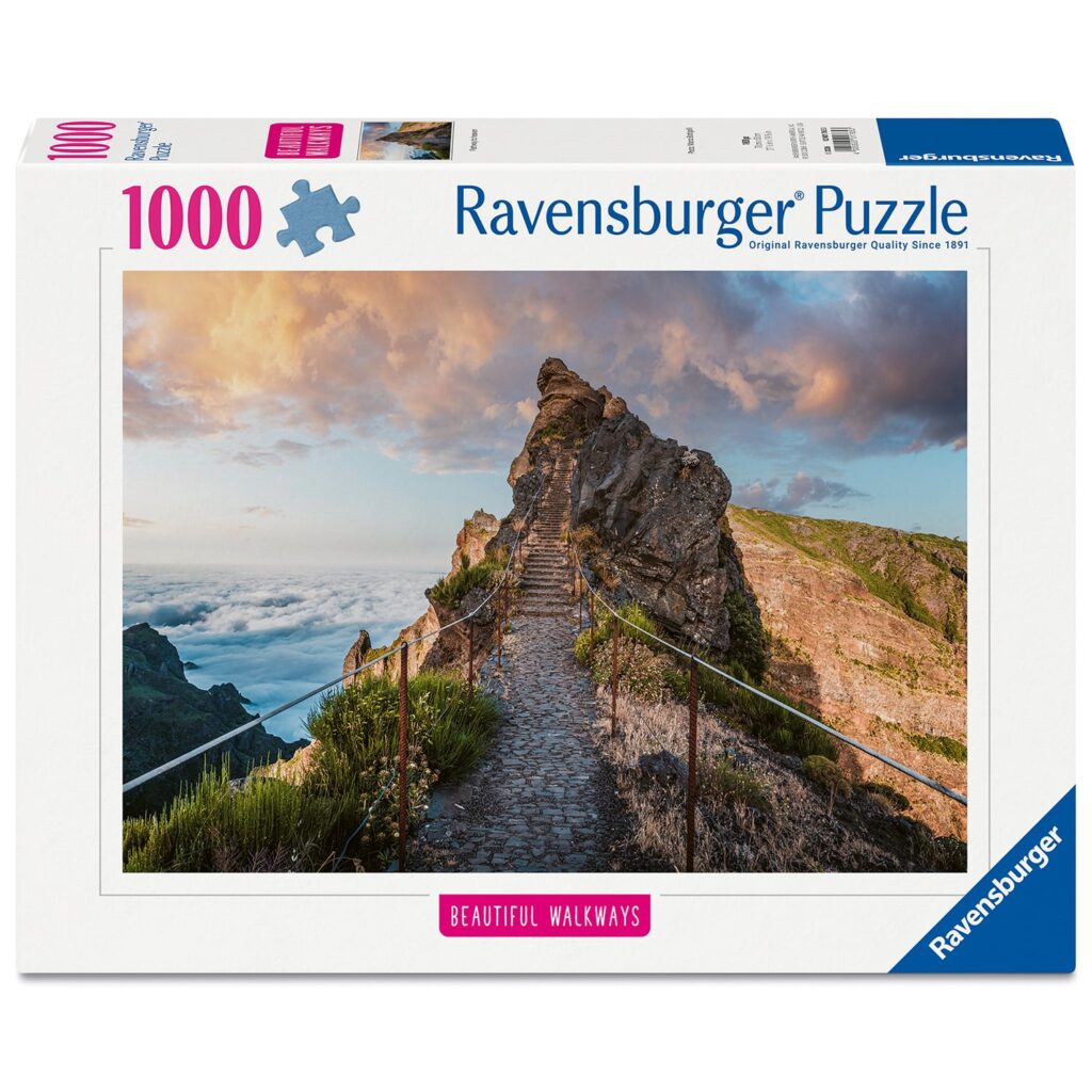 Ravensburger Puslespil – Vandresti på Madeira, Portugal 1000 brikker