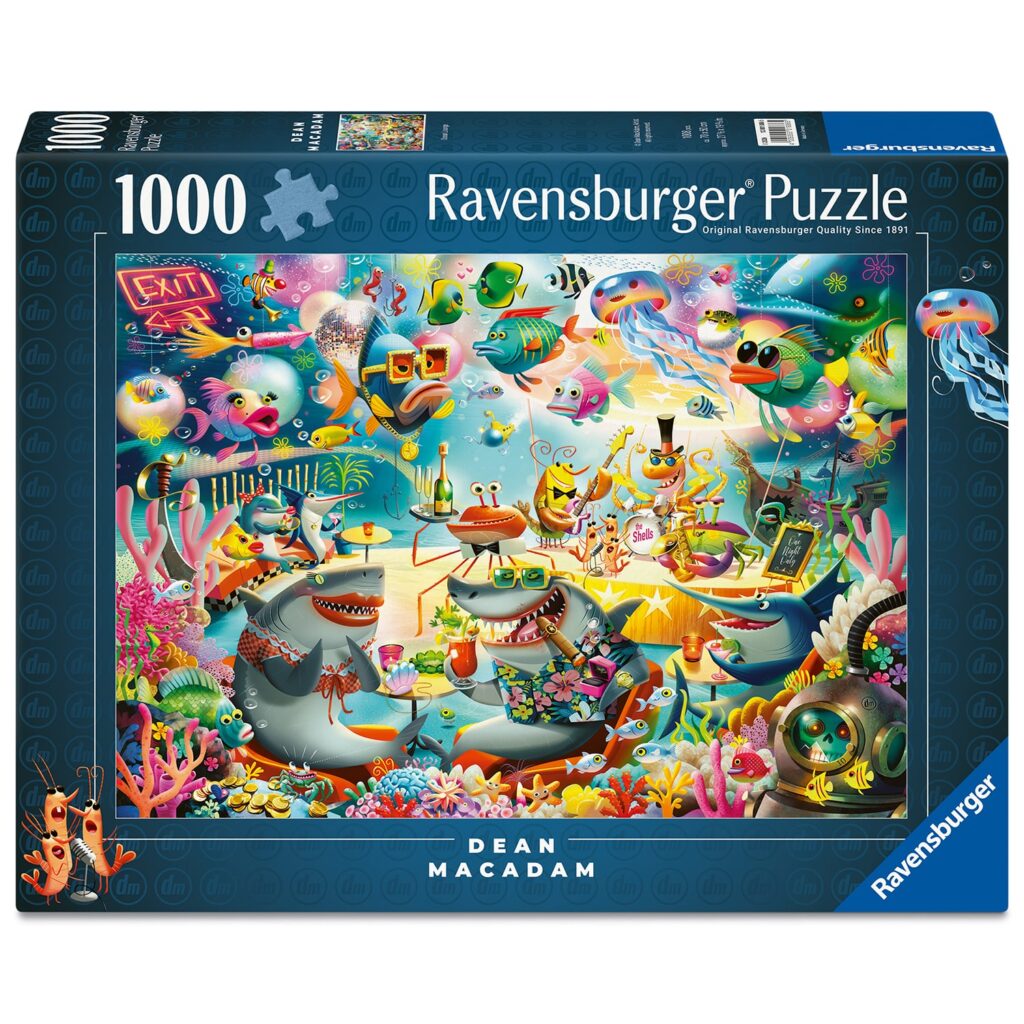 Ravensburger Puslespil – Dean Macadam: Havs Lounge 1000 brikker