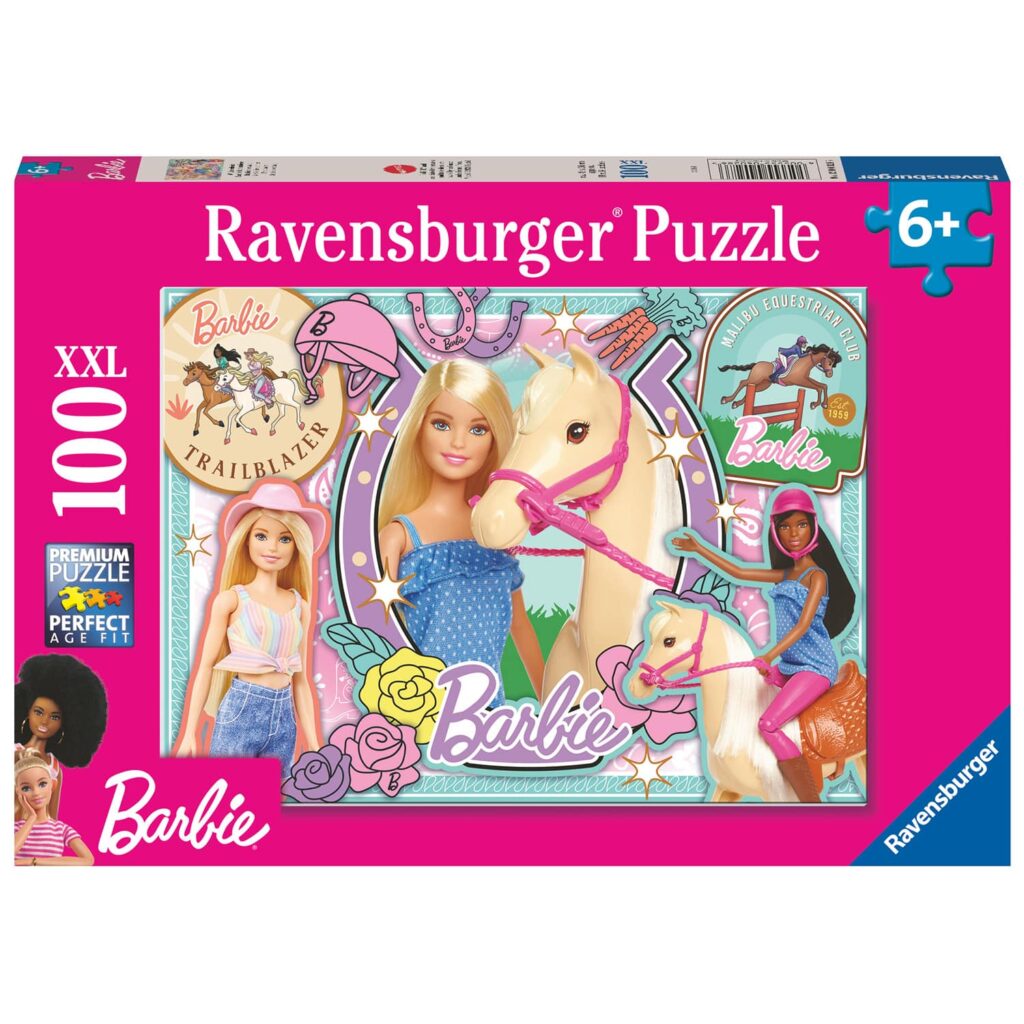 Ravensburger Børnepuslespil – Barbie 100 brikker