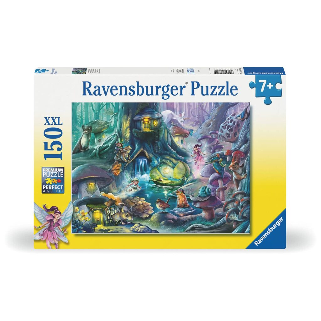 Ravensburger Børnepuslespil – Magisk skov 150 brikker