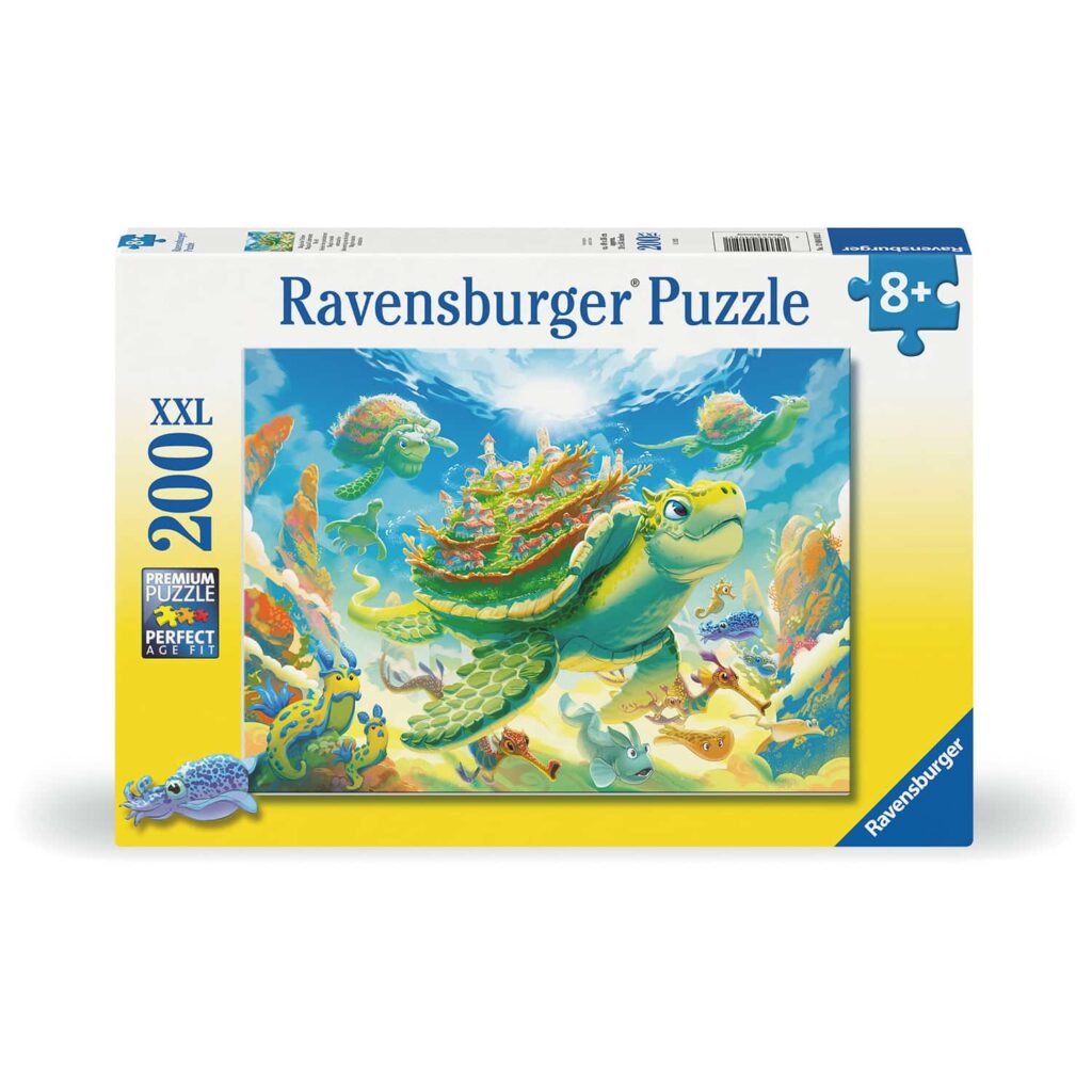 Ravensburger Børnepuslespil – Magisk undervandsverden 200 brikker