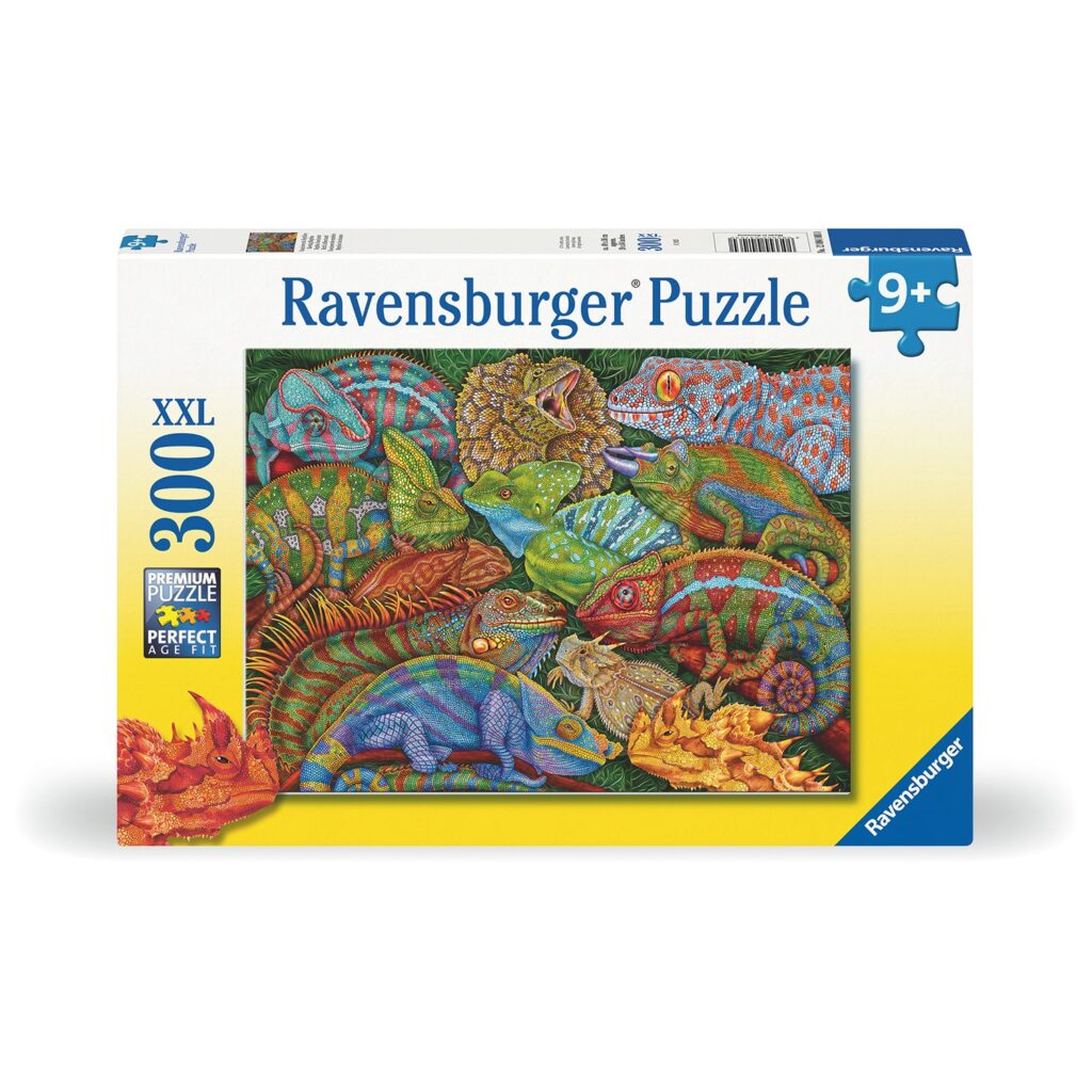 Ravensburger Puslespil – Fascinerende krybdyr 300 brikker