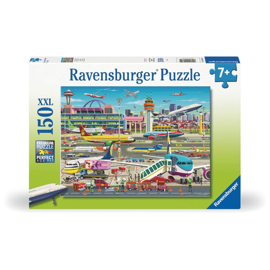 Ravensburger Børnepuslespil – Lufthavnscentralen 150 brikker