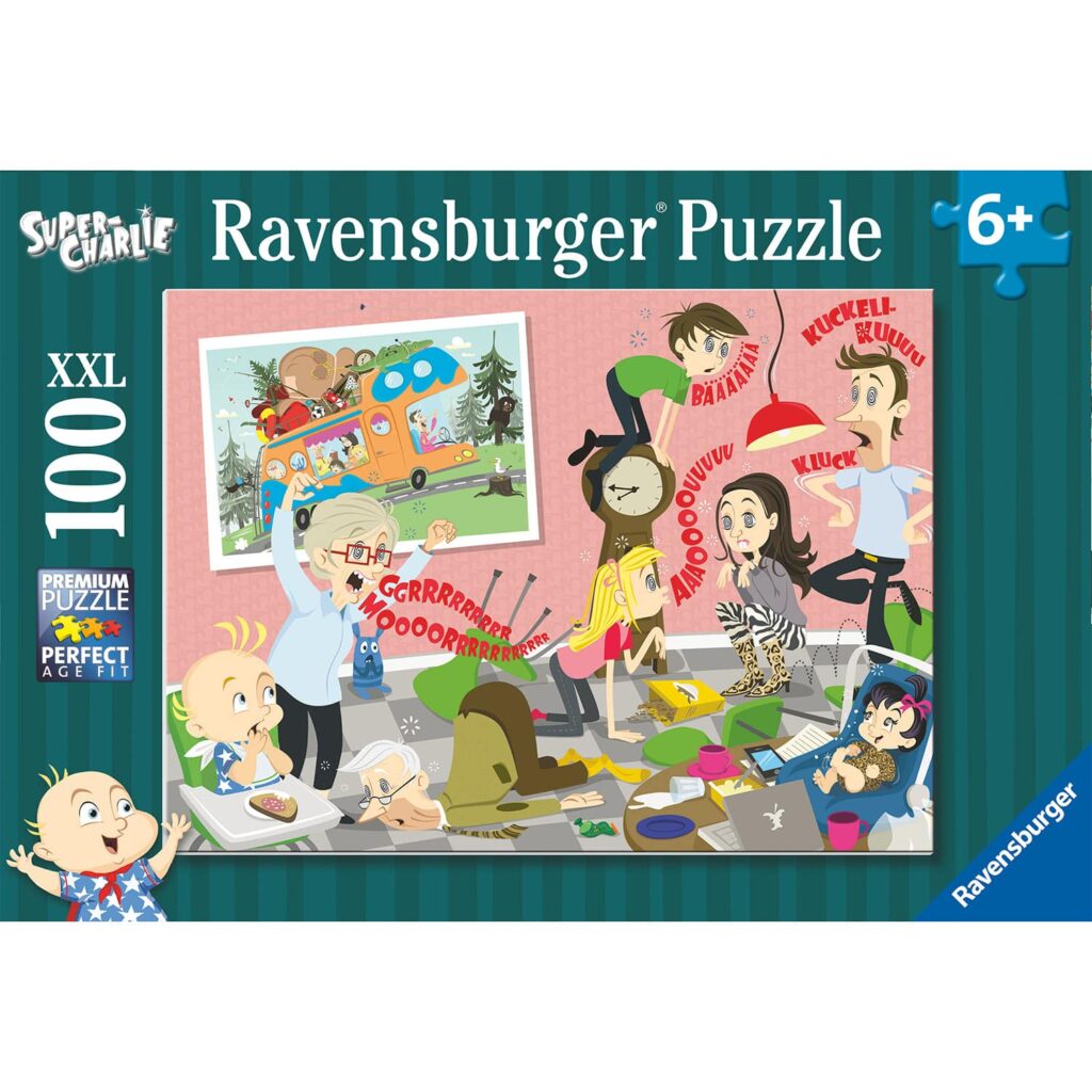 Ravensburger Puslespil – Super Charlie 100 brikker