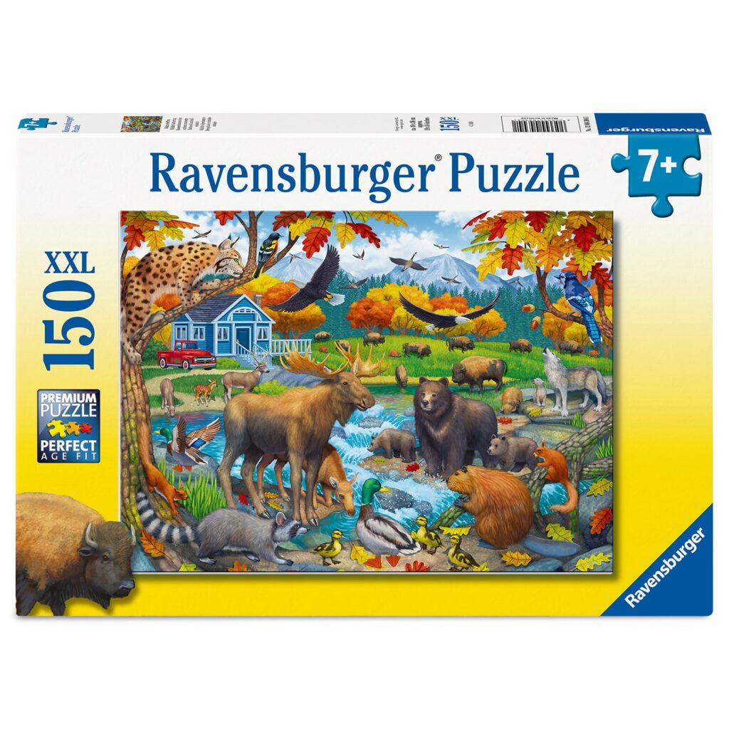 Ravensburger Børnepuslespil – Ved vandhullet 150 brikker