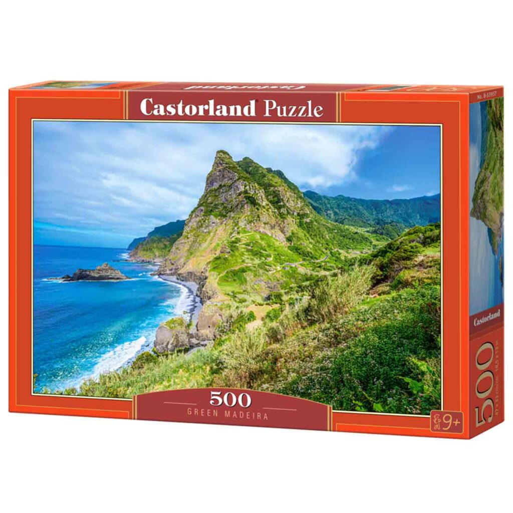 Castorland Puslespil – Grøn Madeira 500 brikker