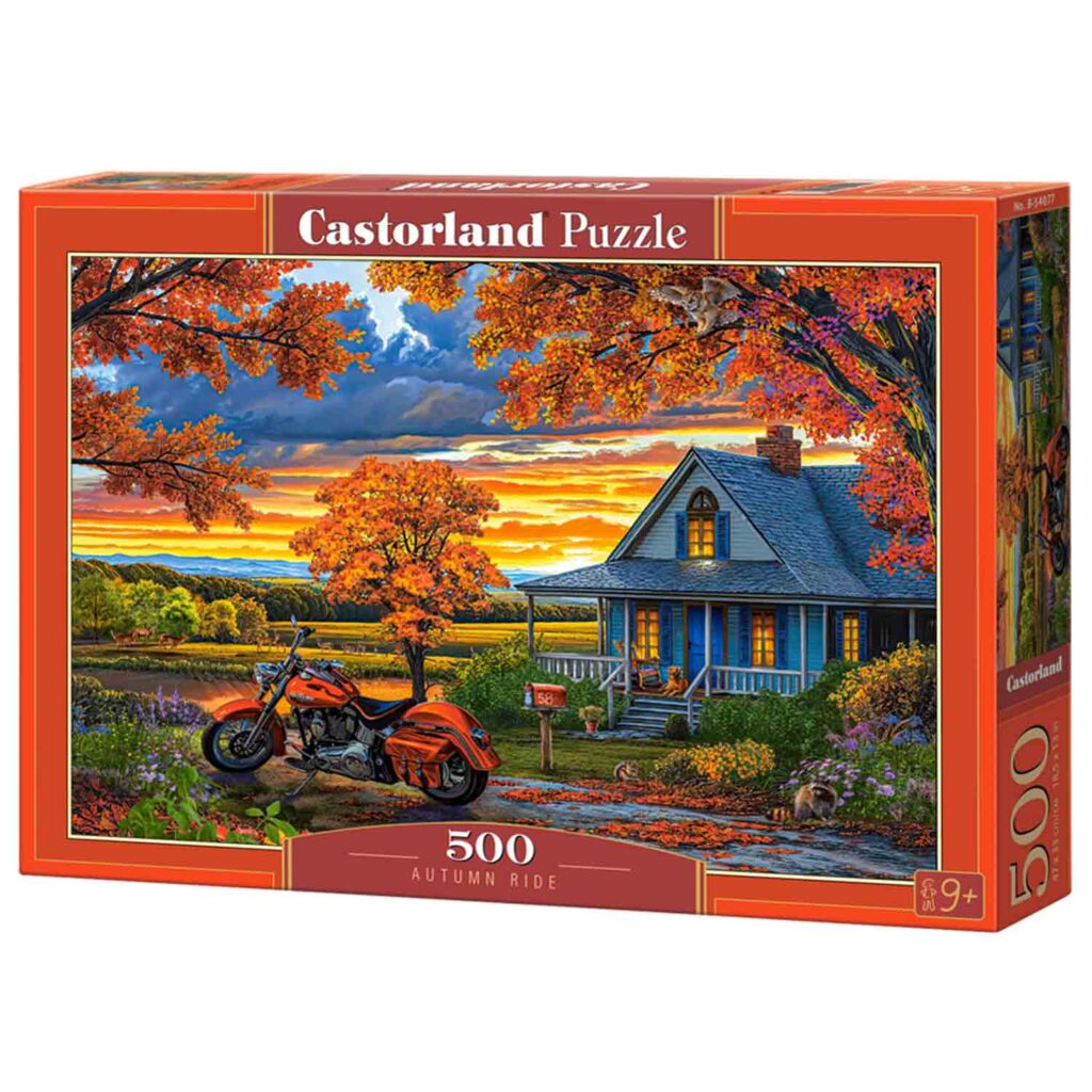 Castorland Puslespil – Efterårstur 500 brikker