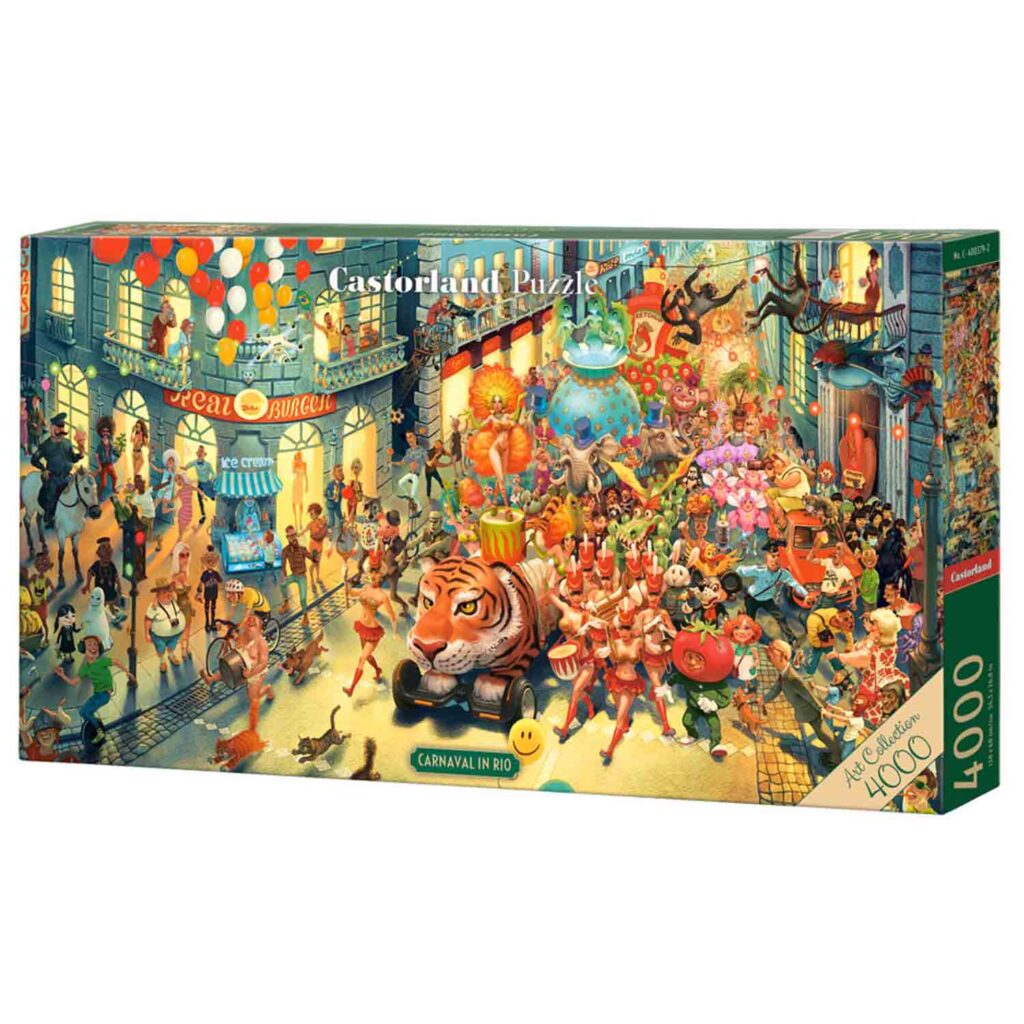 Castorland Puslespil – Art Collection: Karneval i Rio 4000 brikker