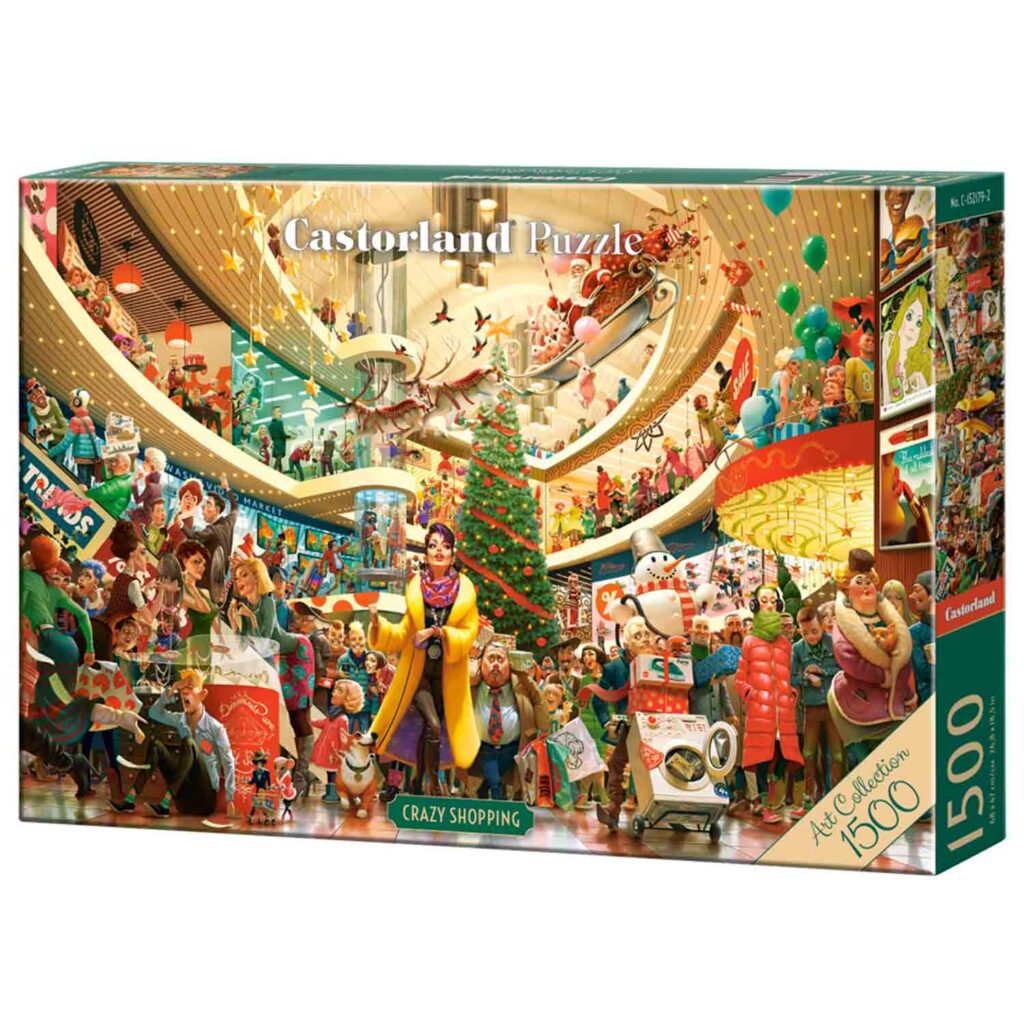 Castorland Puslespil – Art Collection: Julehandel 1500 brikker