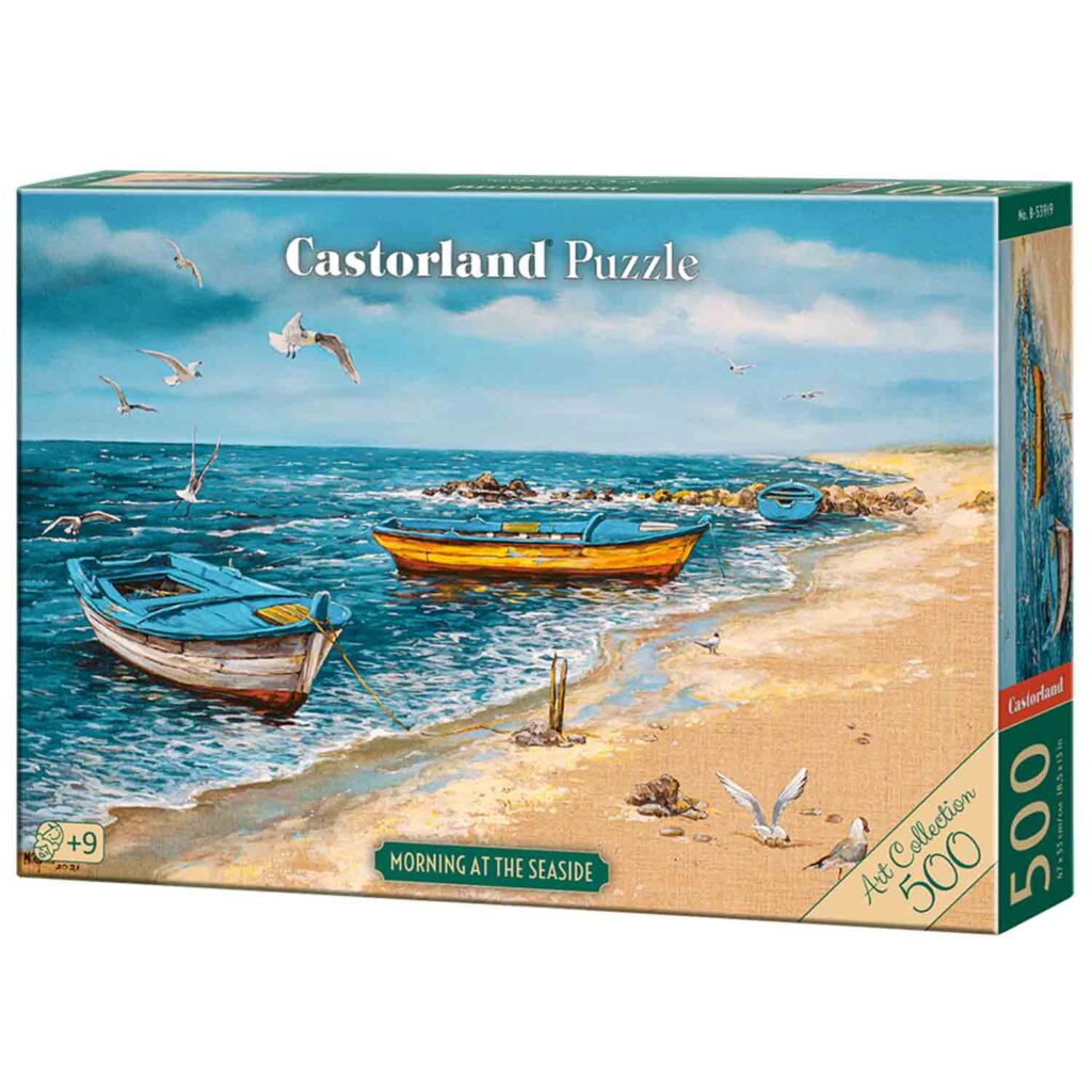 Castorland Puslespil – Art Collection: Morgen ved Havet 500 brikker