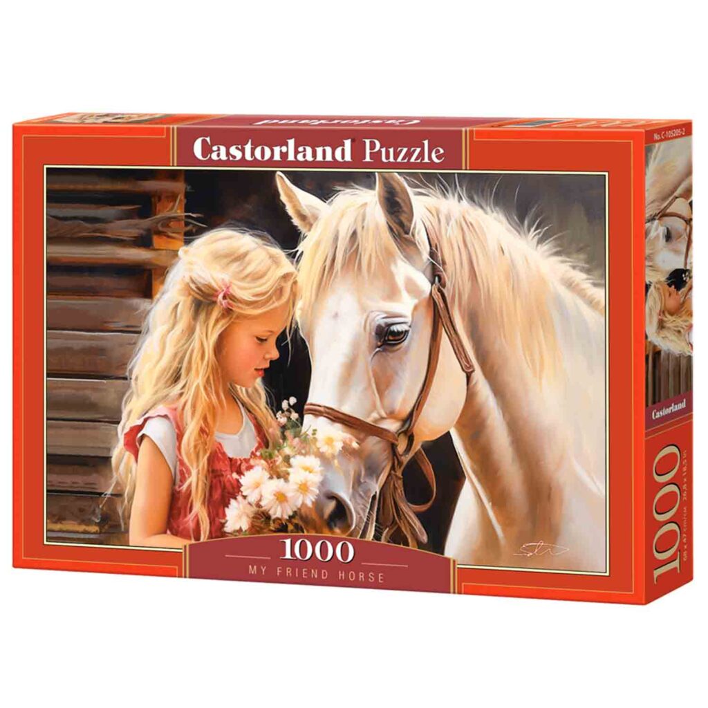 Castorland Puslespil – Min Ven & Jeg 1000 brikker