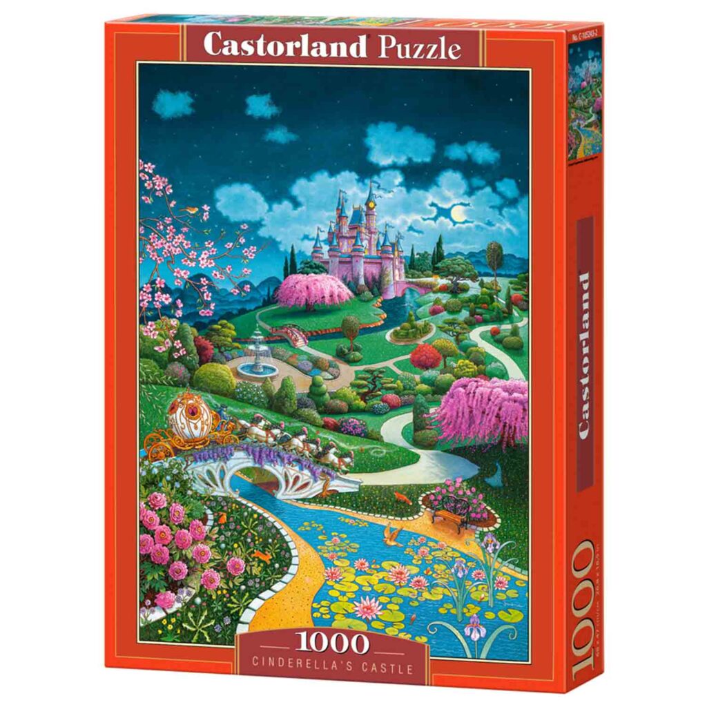Castorland Puslespil – Askepots slot 1000 brikker