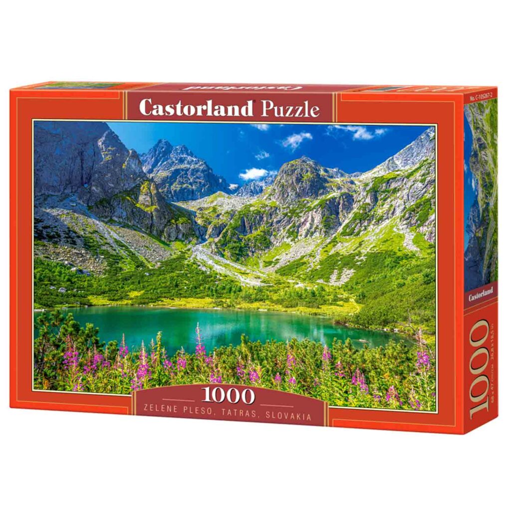 Castorland Puslespil – Zelene Pleso i Tatras, Slovakien 1000 brikker