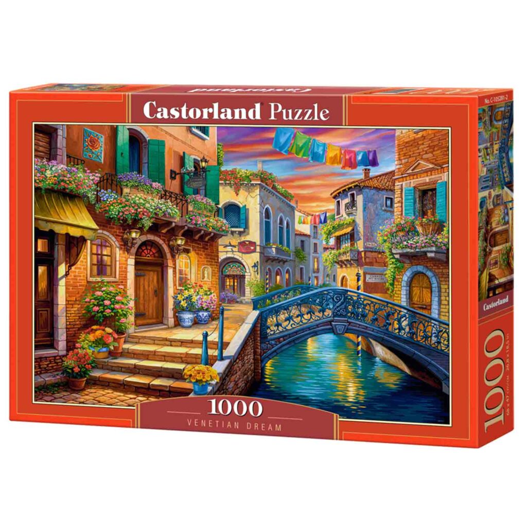 Castorland Puslespil – Venetiansk drøm 1000 brikker