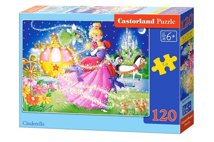 Castorland Puslespil – Askepot 120 Brikker