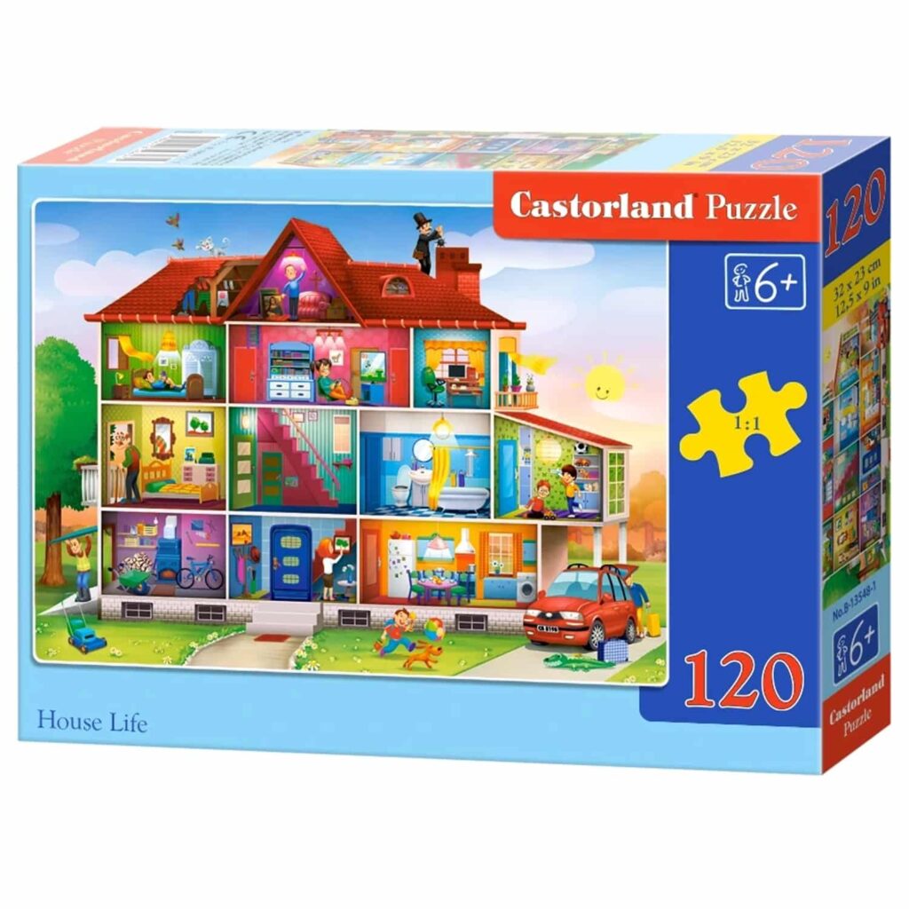 Castorland Puslespil – Husliv 120 brikker