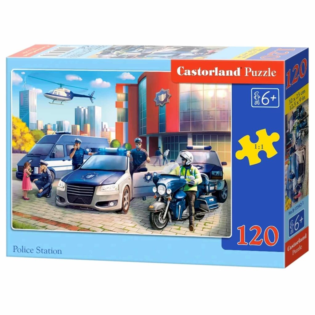 Castorland Puslespil – Politistationen 120 brikker