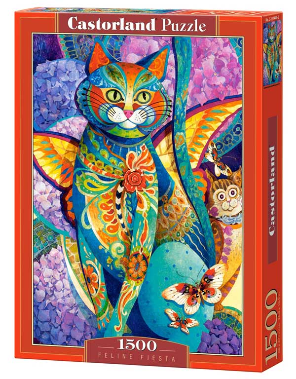 Castorland Puslespil – Feline Fiesta 1500 Brikker