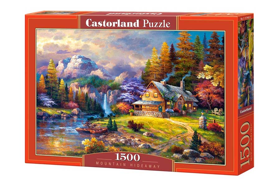 Castorland Puslespil – Tilflugtssted i Bjergene 1500 Brikker