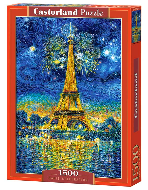 Castorland Puslespil – Parisfejring 1500 Brikker