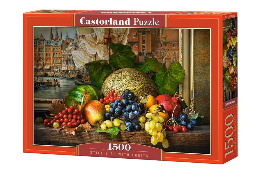 Castorland Puslespil – Et stille liv med frugter 1500 Brikker