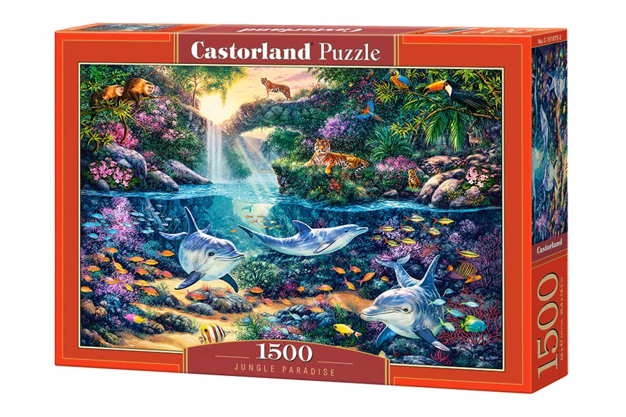 Castorland Puslespil – Jungle Paradis 1500 Brikker