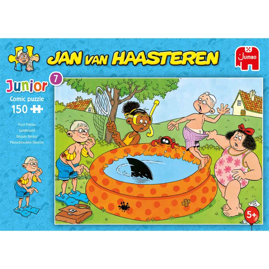 Jan Van Haasteren Børnepuslespil – Pool Spratt 150 brikker