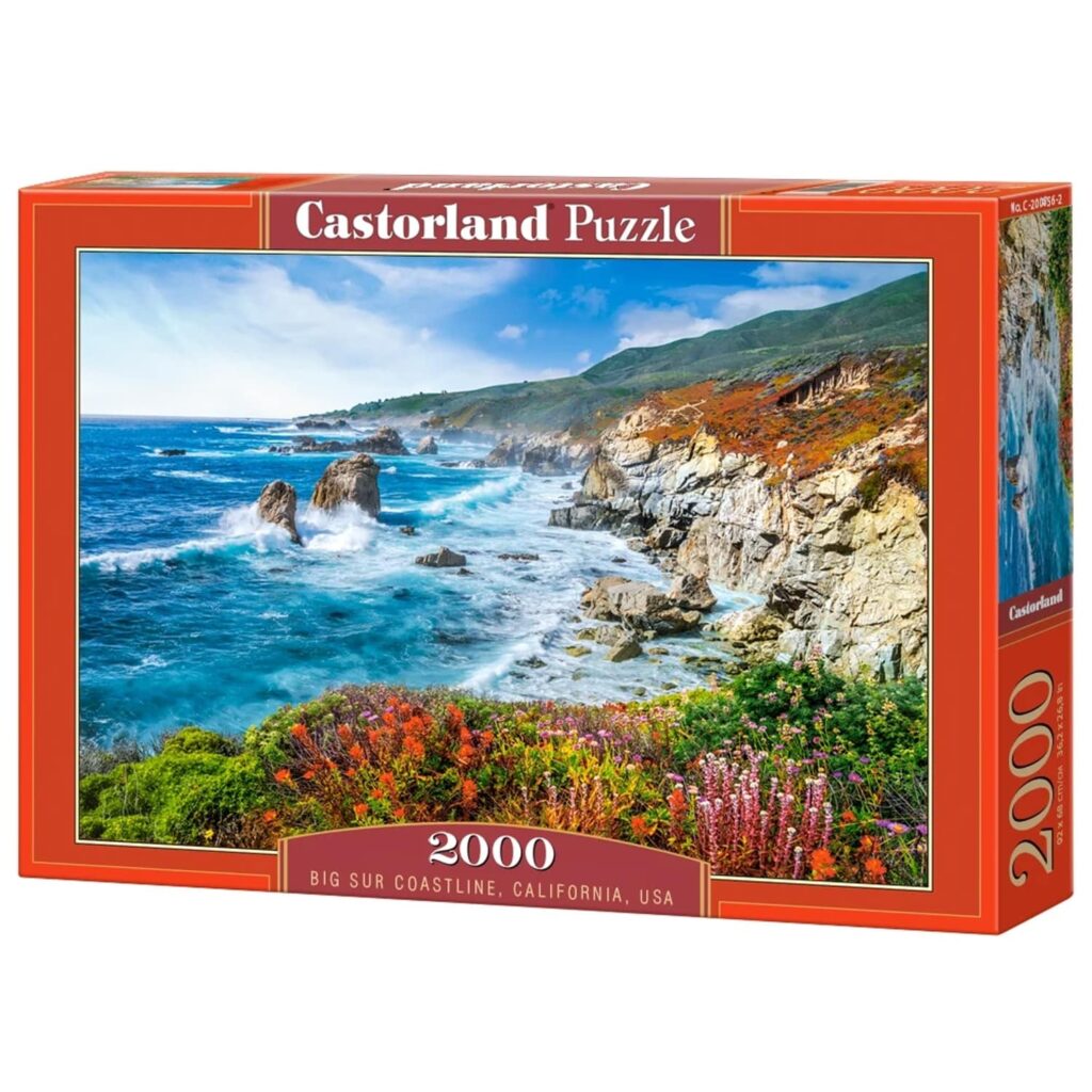Castorland Puslespil – Big Sur kysten i Californien, USA 2000 brikker