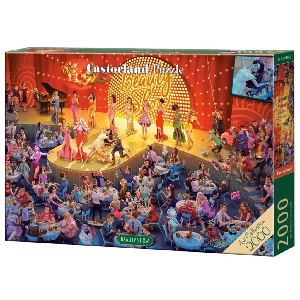 Castorland Puslespil Art Collection – Skønhedsshow 2000 brikker