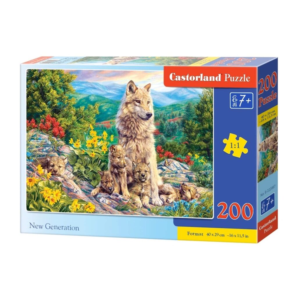 Castorland Puslespil – Ny generation 200 brikker