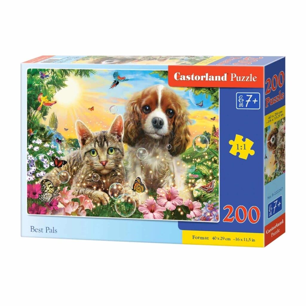 Castorland Puslespil – Bedste venner 200 brikker