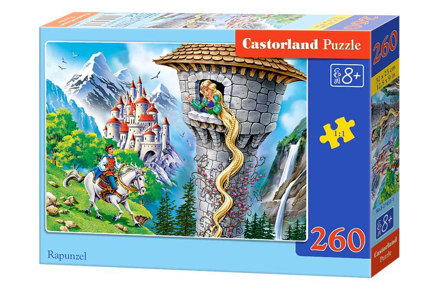 Castorland Puslespil – Rapunzel 260 Brikker
