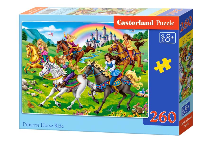 Castorland Puslespil – Prinsesseridetur 260 Brikker