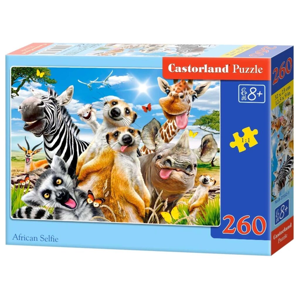 Castorland Puslespil – Afrikansk selfie 260 brikker