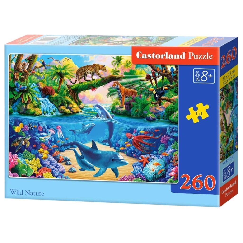 Castorland Puslespil – Vilde natur 260 brikker