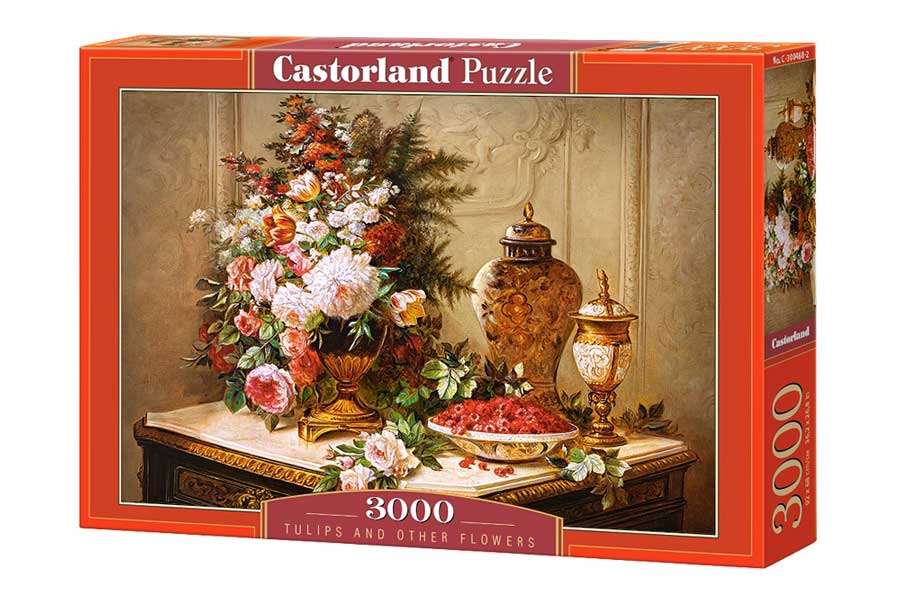 Castorland Puslespil – Tulipaner & Blomster 3000 Brikker