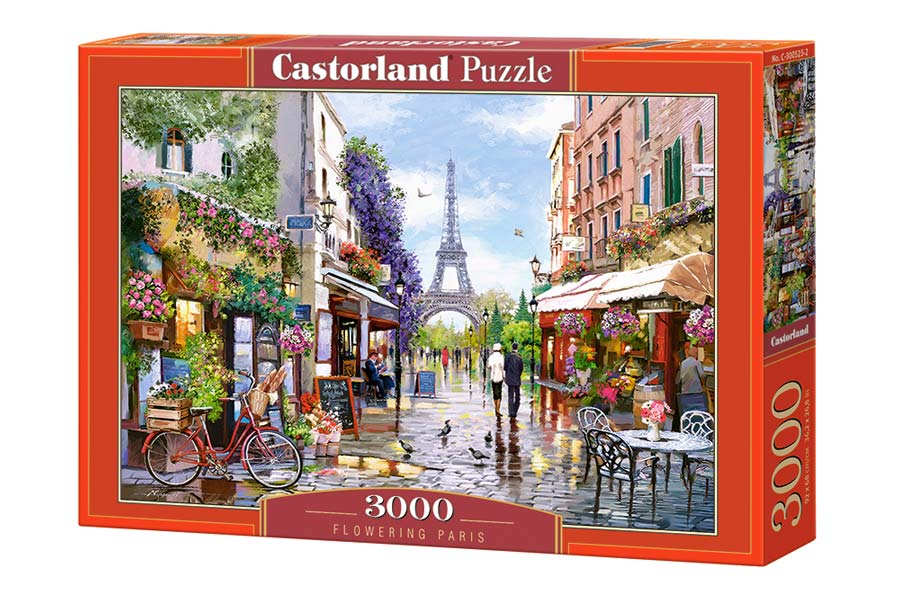 Castorland Puslespil – Paris i fuldt flor 3000 Brikker