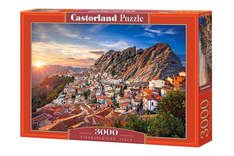Castorland Puslespil – Pietrapertosa, Italien 3000 Brikker