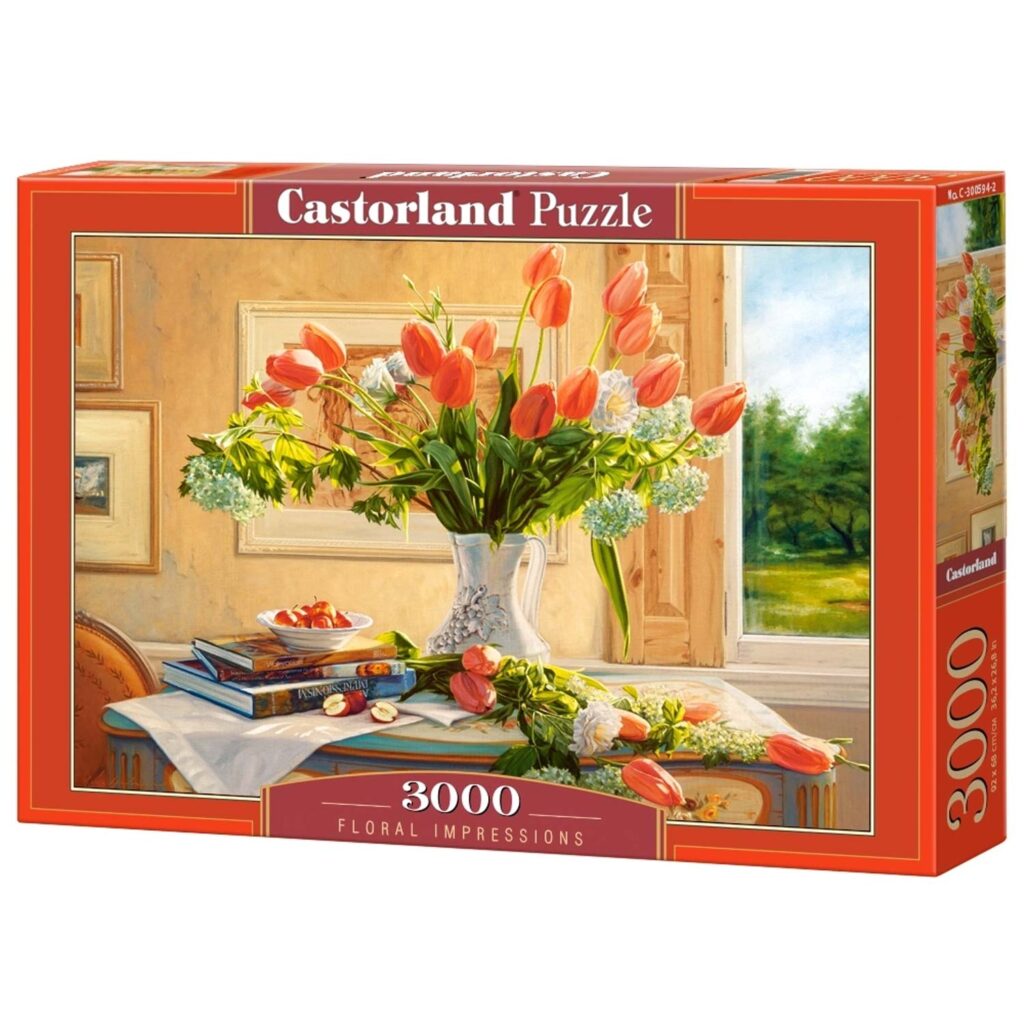 Castorland Puslespil – Imponerende blomster 3000 brikker