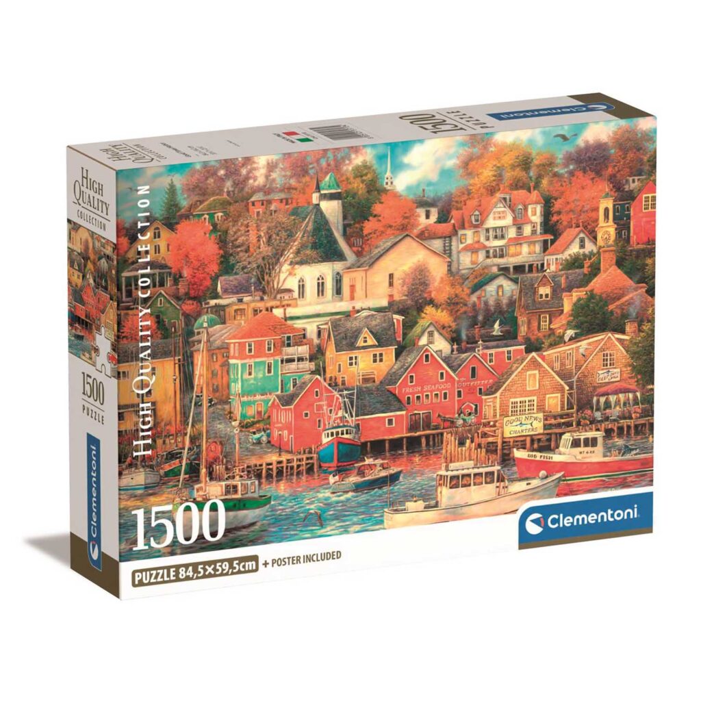 Clementoni Puslespil – Good Times Havnen 1500 brikker