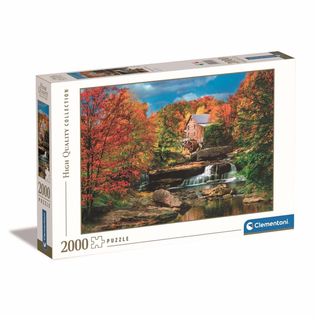 Clementoni Puslespil – Glade Creek Mølle i USA 2000 brikker