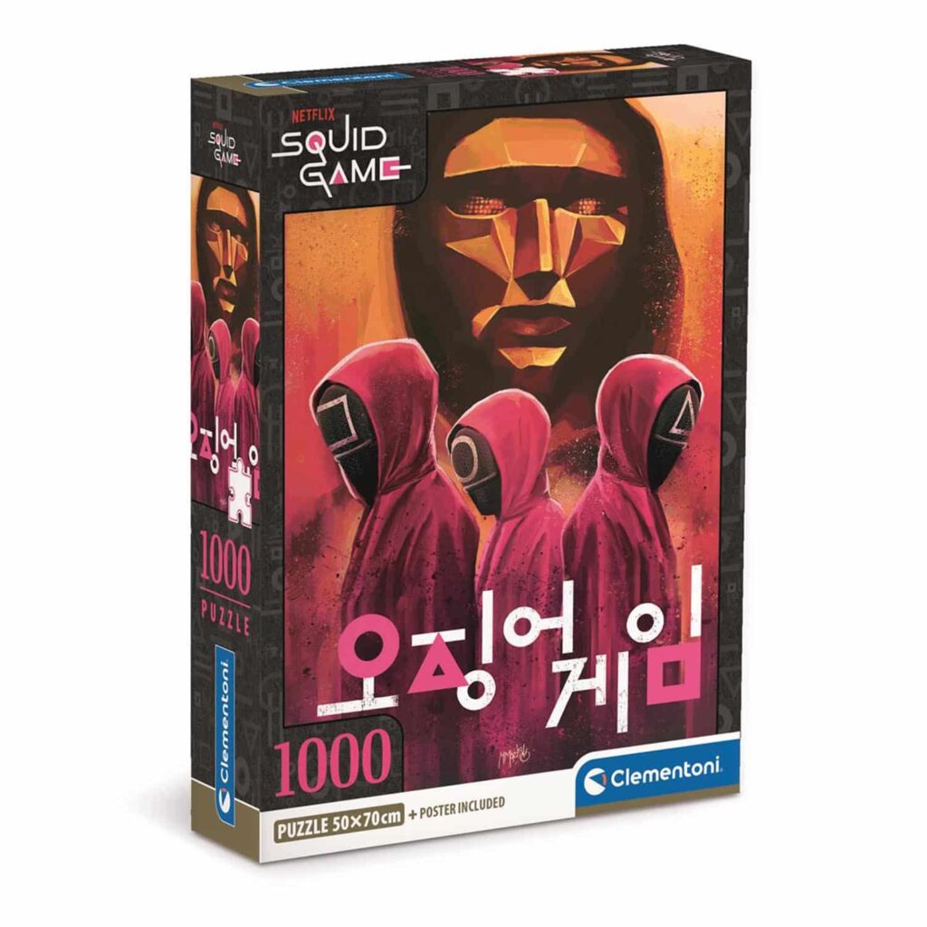 Clementoni Puslespil – Squid Game 1000 brikker